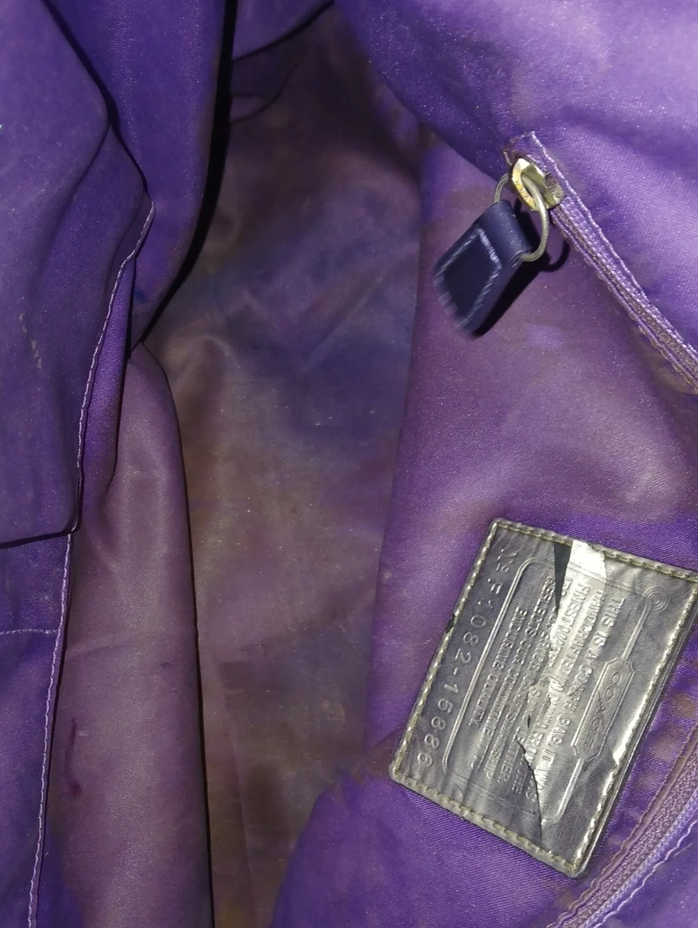 Coach stylish purple